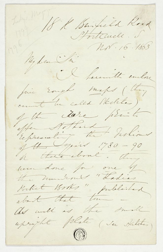 A handwritten letter